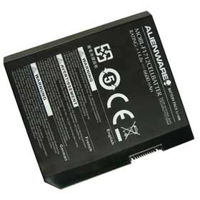 6600mAh 12-Cellen Dell Alienware M17x10 Accu Batterij