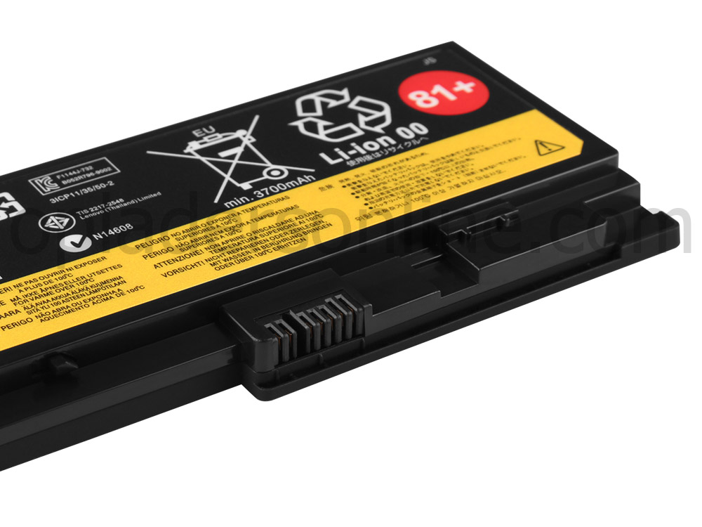 44Wh 6-Cellen Lenovo ThinkPad T430s Accu Batterij