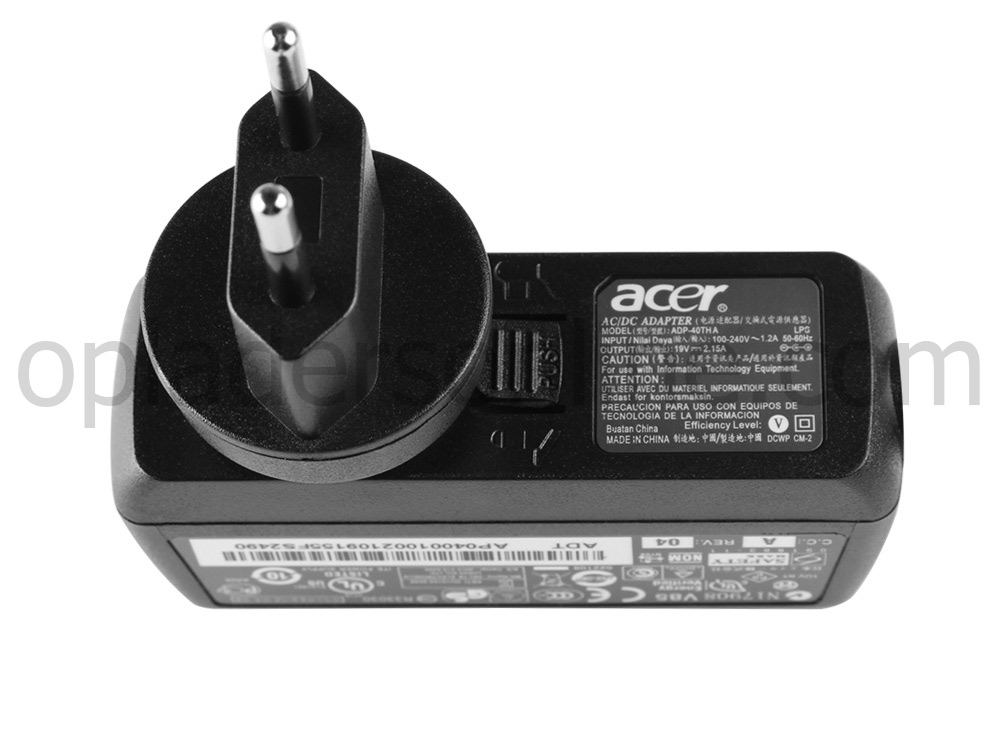 Origineel 40W Acer Aspire 5-511-002BUN AC Adapter Voeding Oplader