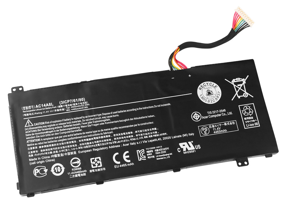 52.5Whr Acer Aspire VN7-792G-705x VN7-792G-726L Accu Batterij