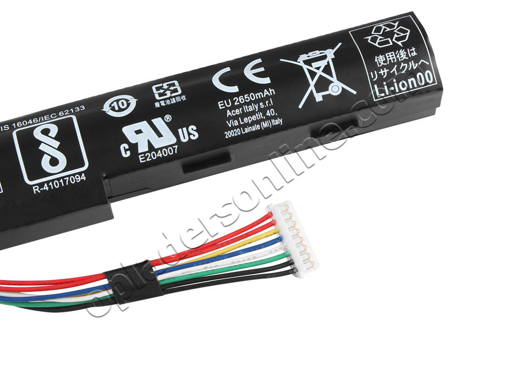 2800mAh 41.4Wh 4-Cellen Acer Aspire E5-575TG-55E8 Accu Batterij