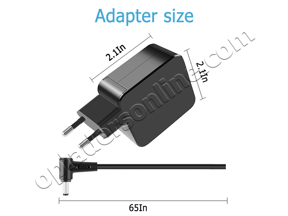 Origineel 33W Asus ZenBook UX305 UX305FA AC Adapter Voeding Oplader