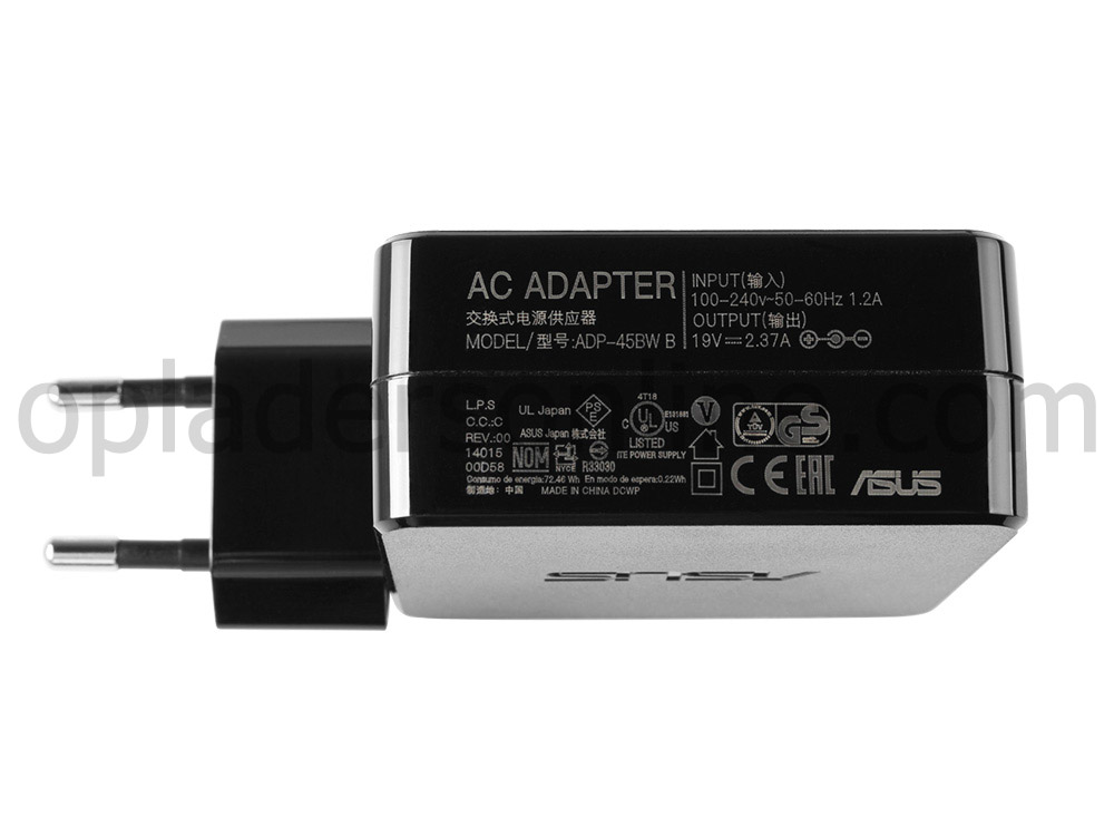 Origineel 45W Asus ADP-45BW A AC Adapter Voeding Oplader