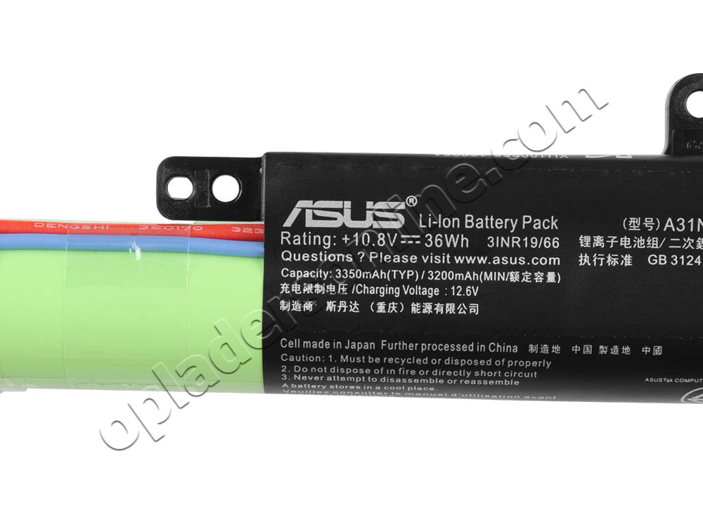 10.8V Asus VivoBook A541UV-XO307R A541UV-XO918T Accu Batterij