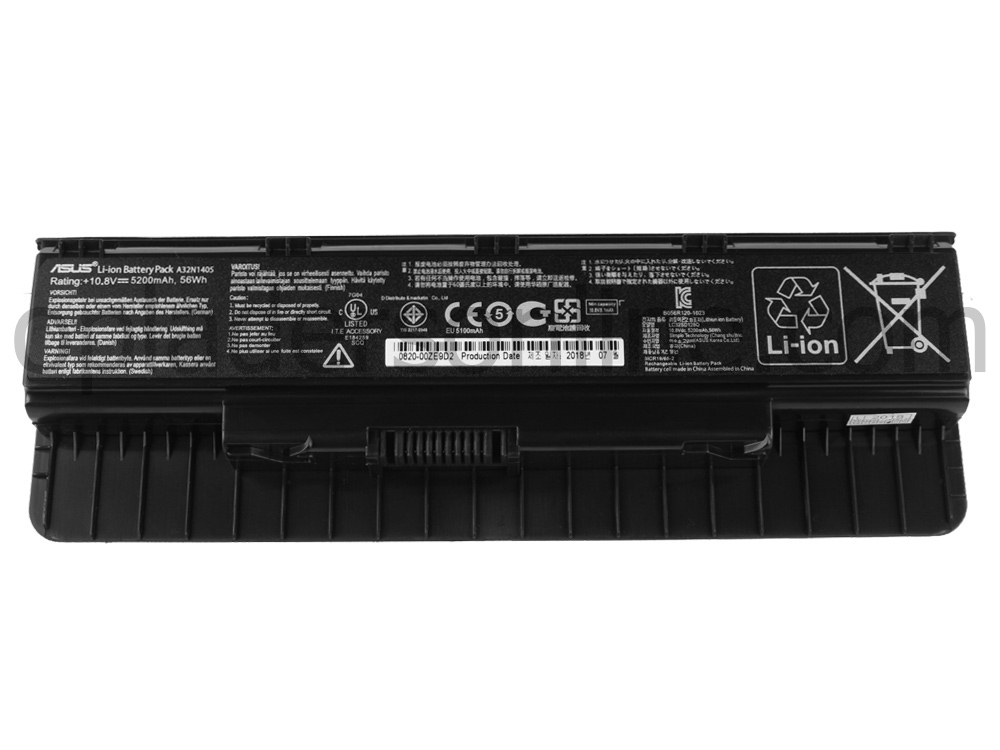 Origineel 56Wh Asus A32N1405 Accu