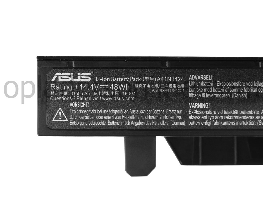 Origineel 48Whr Asus ROG GL552VW-CN471T Accu Batterij