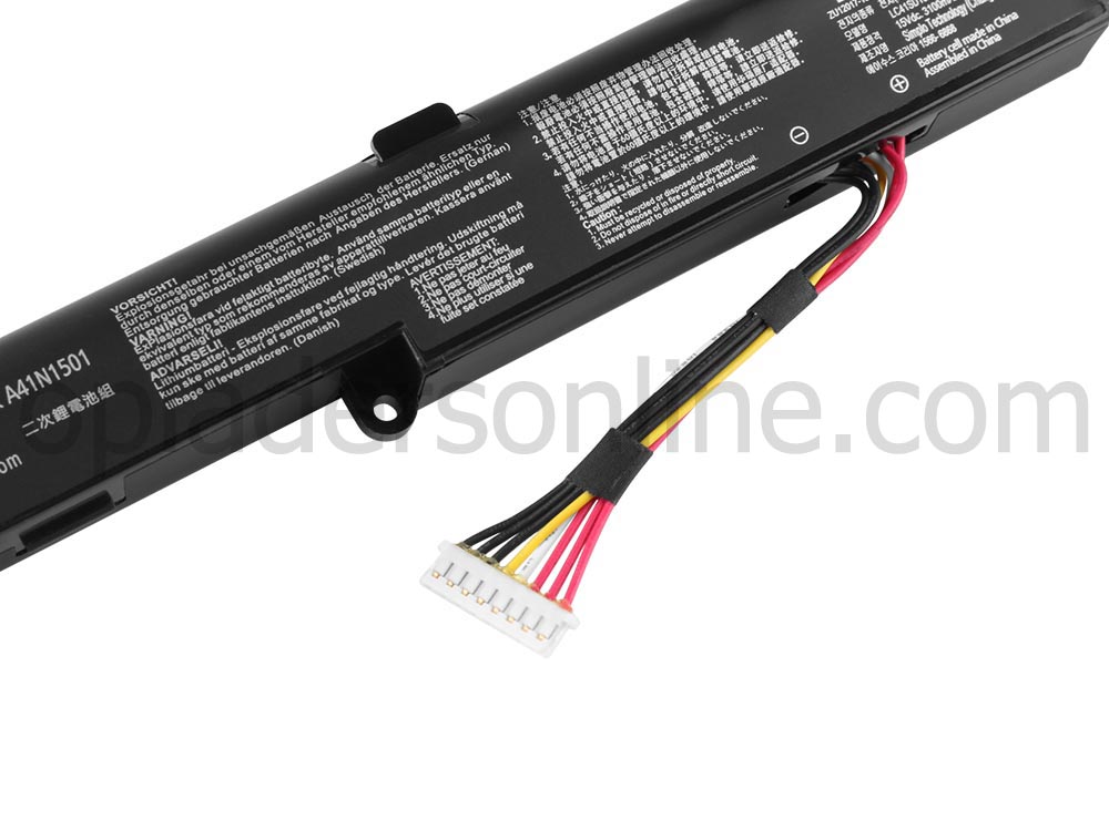 Origineel 48Wh 3200mAh 4-Cellen Asus VivoBook Pro N552V Accu Batterij