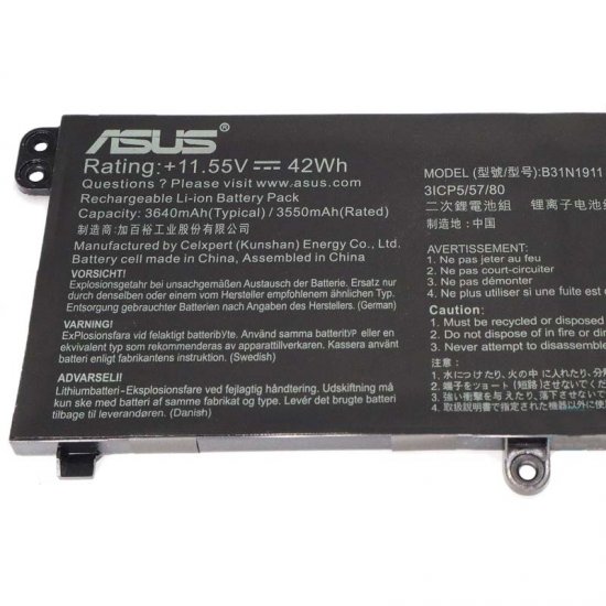 Originele Asus VivoBook 14 M413DA-EK162T Accu 3640mAh 42Wh 3 Cellen