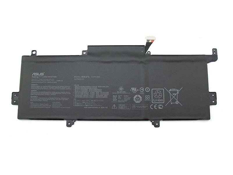 4940mAh 57Wh 3-Cellen AsusZenbook UX330UA-FC006T Accu Batterij