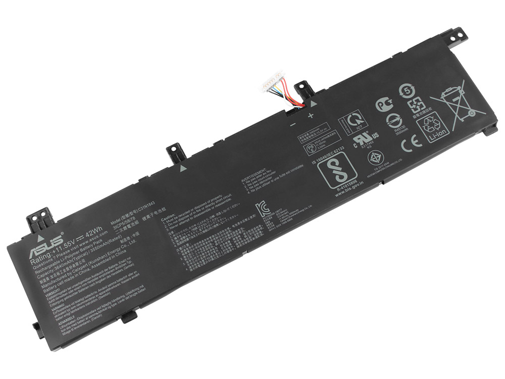 Originele 42Wh Asus VivoBook S15 S532FA S532F Accu Batterij