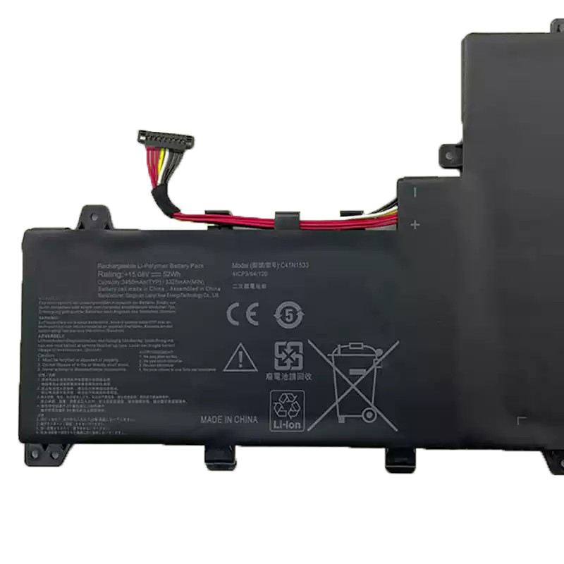 3410mAh 52Wh 4-Cellen Asus ZenBook Flip UX560UQ Accu Batterij