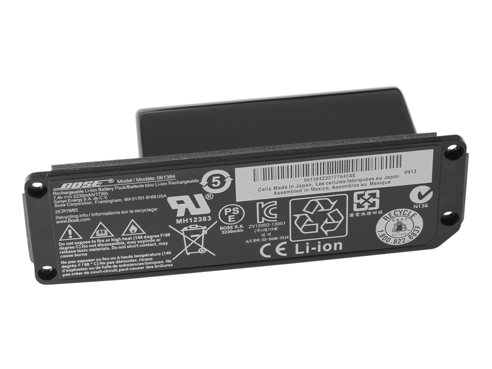 Originele 2230mAh Bose Soundlink Mini I 061384 061385 Accu Batterij