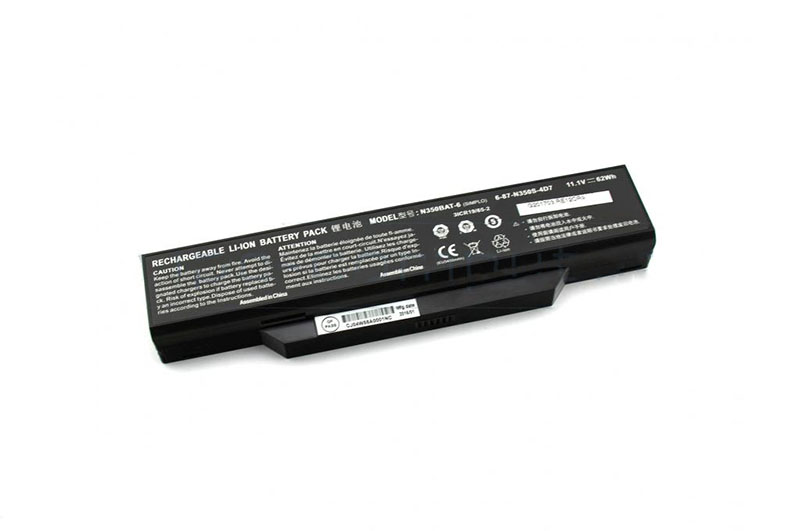 5600mAh 62Wh 6 Cellen Schenker F516-rbh Flex (N350DW) Accu Batterij