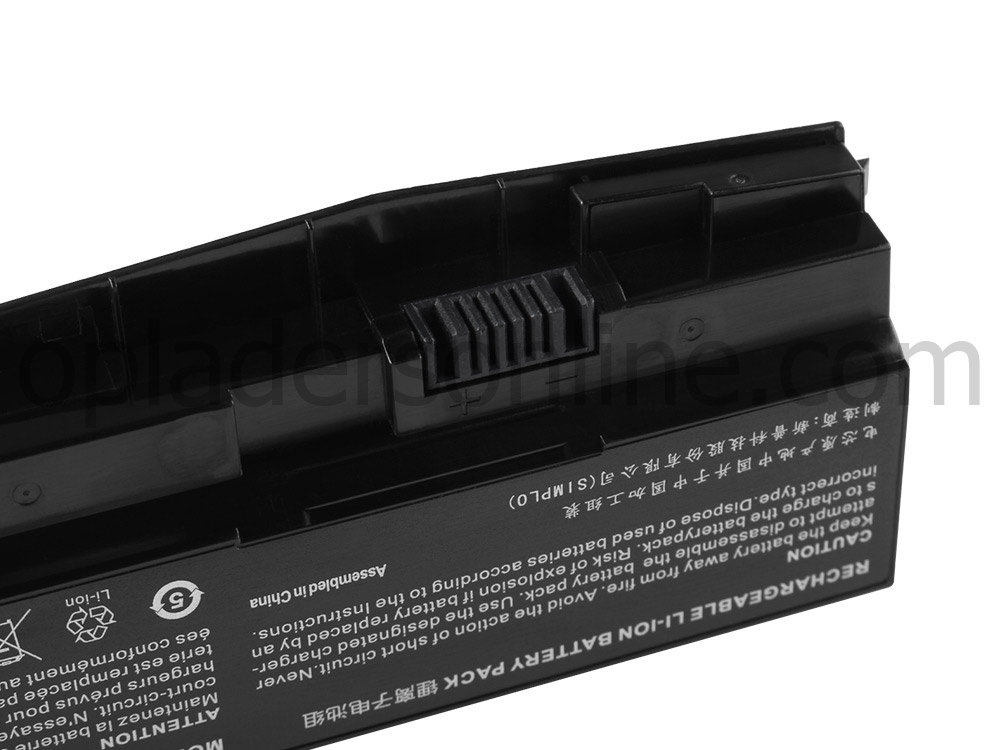 Originele 5300mAh 62Wh 6-Cellen Clevo N850BAT-6 G739 Accu Batterij