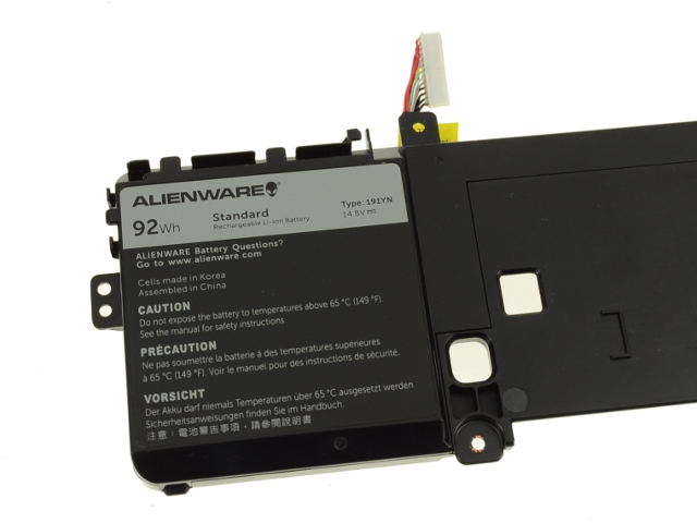 Origineel 92Whr Dell Alienware 15 R2 P42F002 Accu Batterij