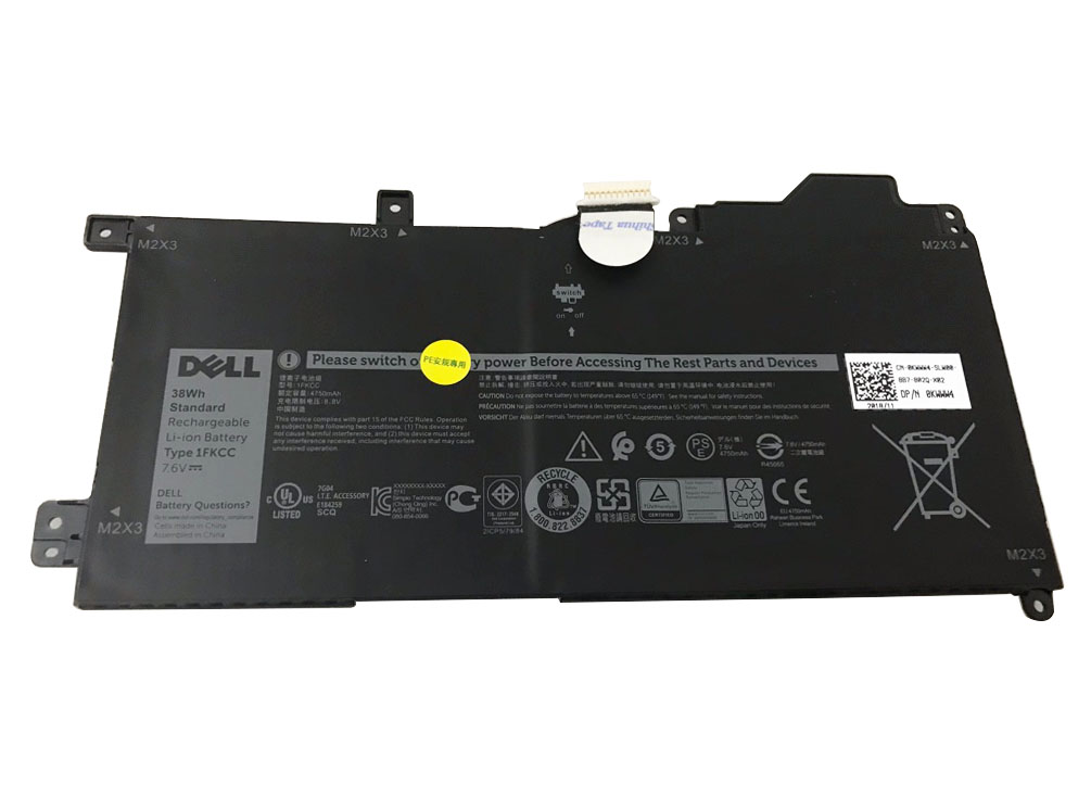 Origineel 4750mAh 38Wh Accu Batterij Dell 0KWWW4 KWWW4 NK35K