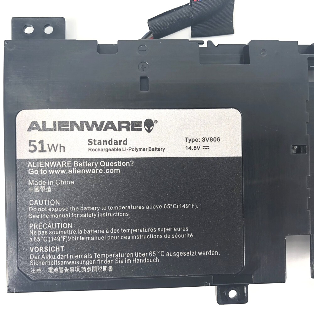 51Whr 4 Cellen Dell Alienware 13 R2 P56G P56G002 Accu Batterij