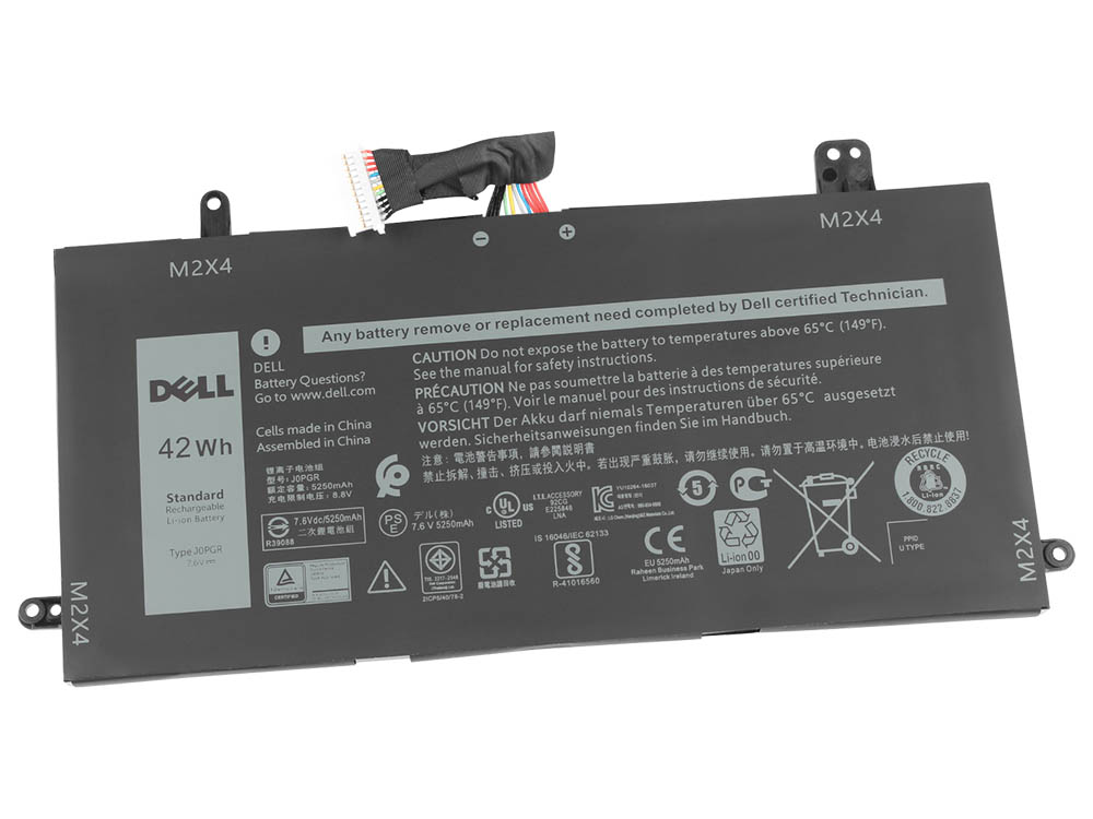 Origineel 42Wh 4-Cellen Dell Latitude 12 5290 Accu Batterij