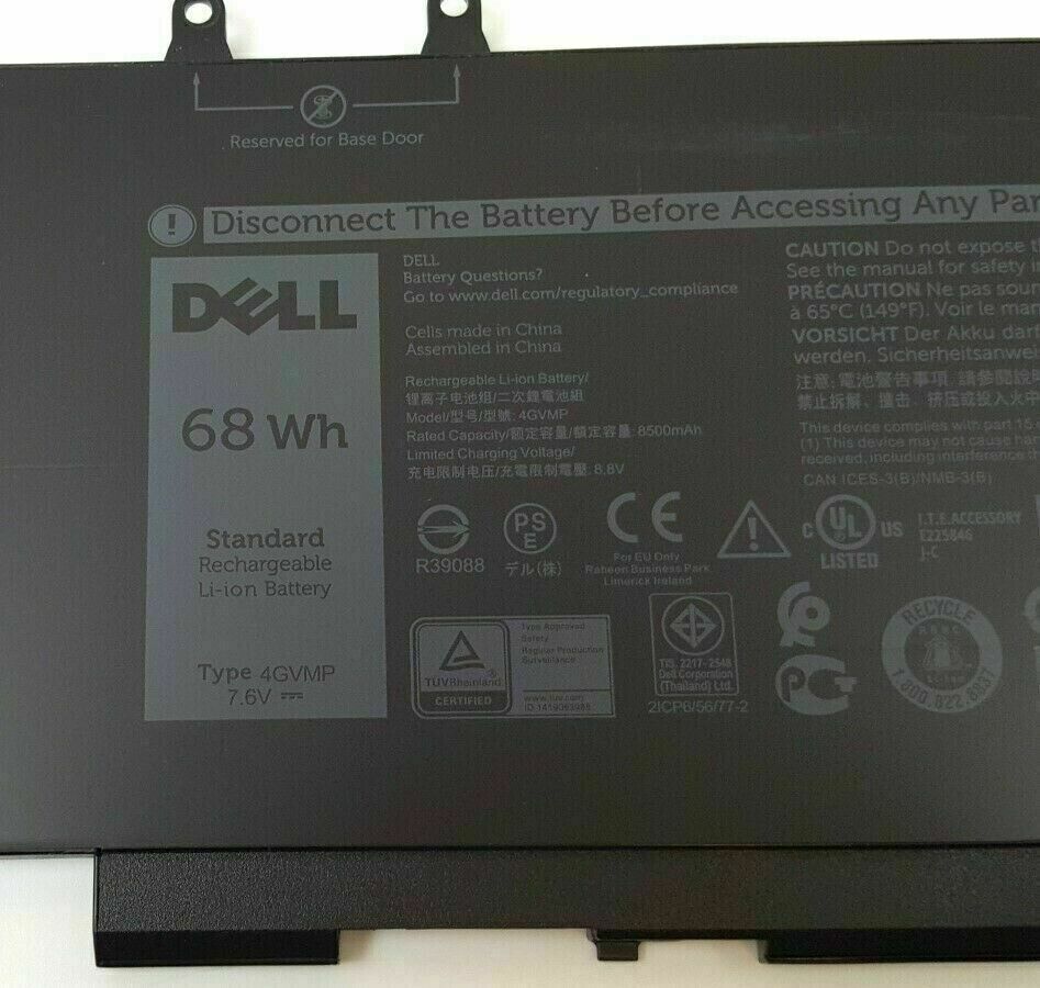 Originele 8500mAh Dell Inspiron 7791 2-in-1 P42E P42E001 Accu Batterij