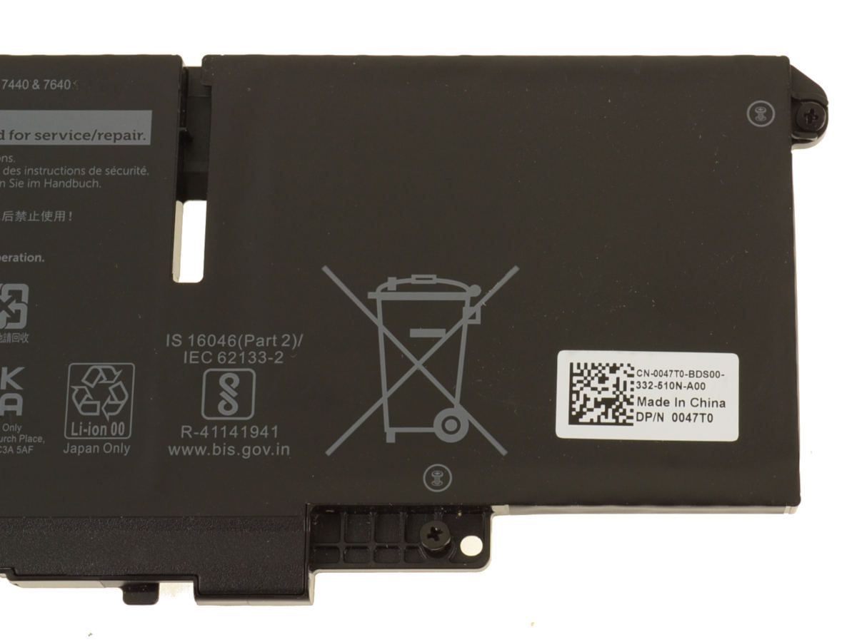 Origineel 57Wh 4878mAh Dell Latitude 7450 2-in-1 Accu Batterij