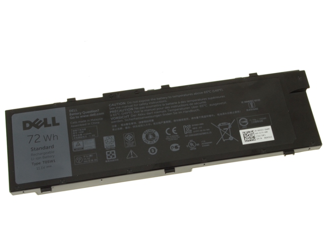 Origineel 72Wh 6-Cellen Dell Precision M7510 P53F P53F001 Accu Batterij