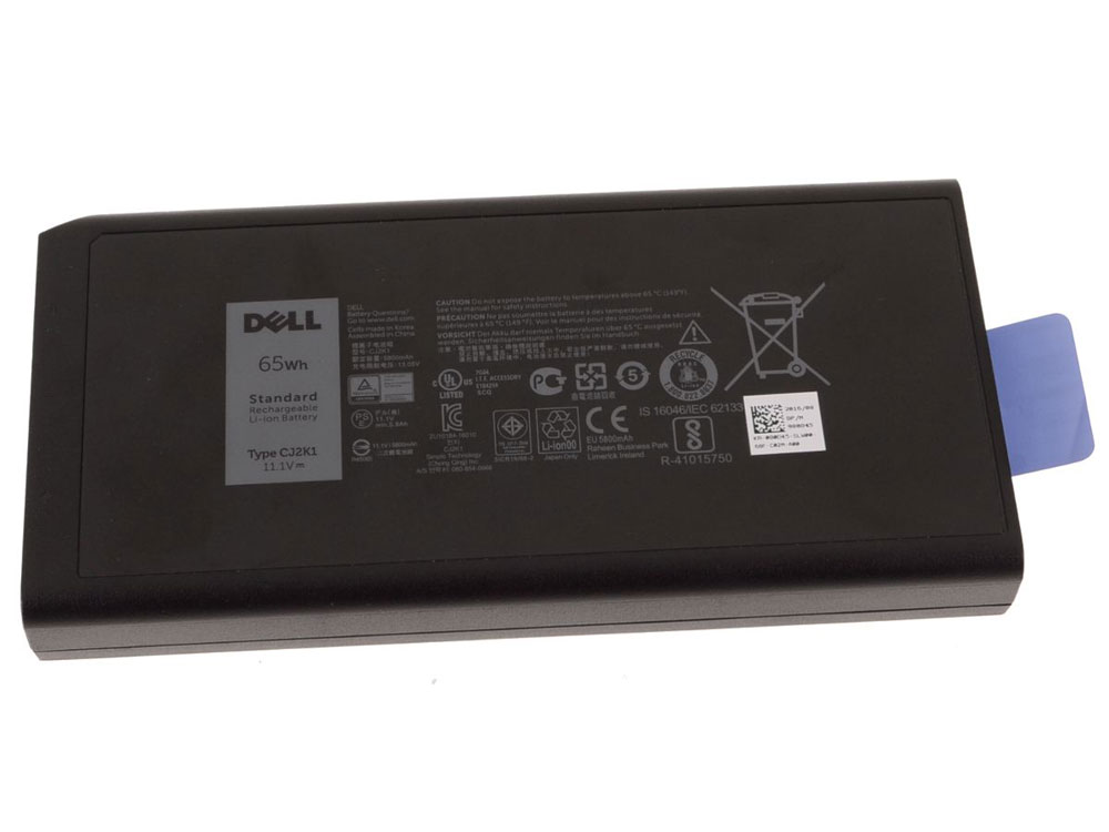 Origineel 65Wh 6 Cellen Dell CJ2K1 0CJ2K1 80D45 080D45 Accu Batterij