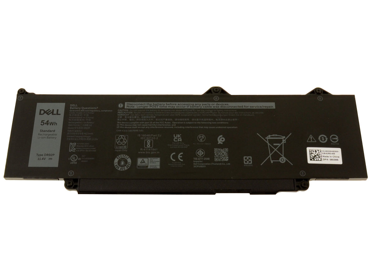 Origineel 54Wh 4623mAh Dell Latitude 5550 P127F P127F001 Accu Batterij