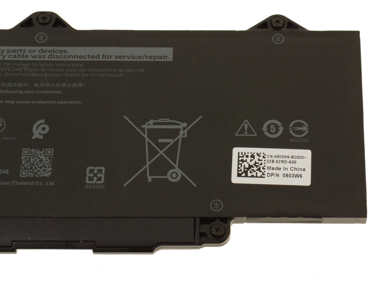 Origineel 54Wh 4623mAh Dell Latitude 7455 P190G P190G001 Accu Batterij