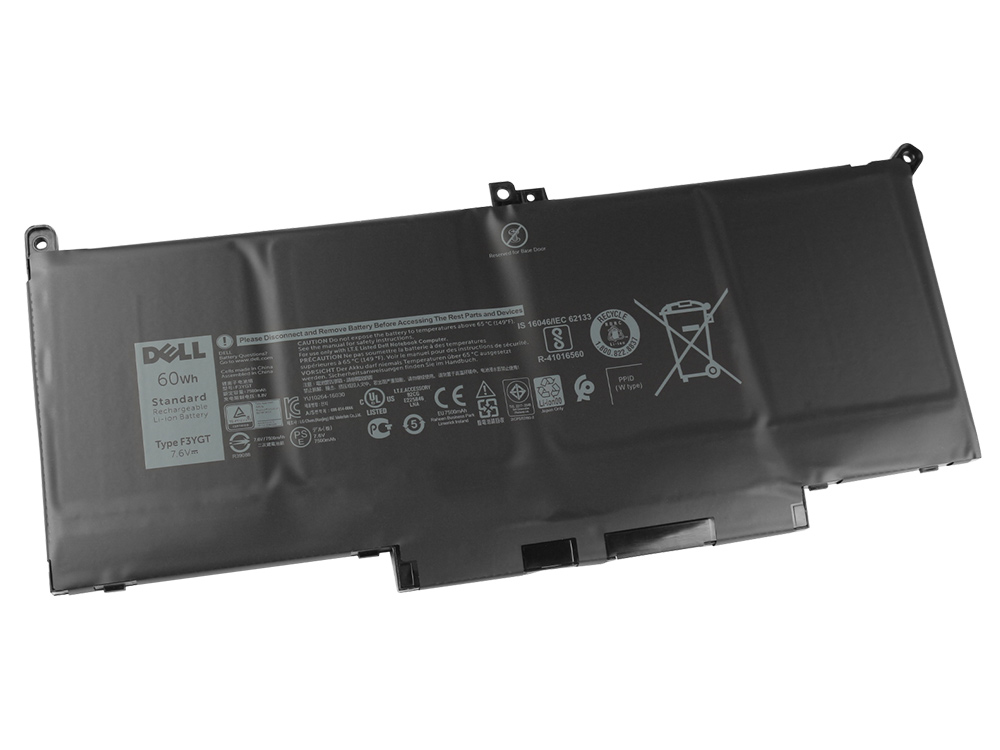 Origineel 7.6V 7500mAh/60Wh/4-Cellen Dell Latitude 7480 P73G001 Batterij