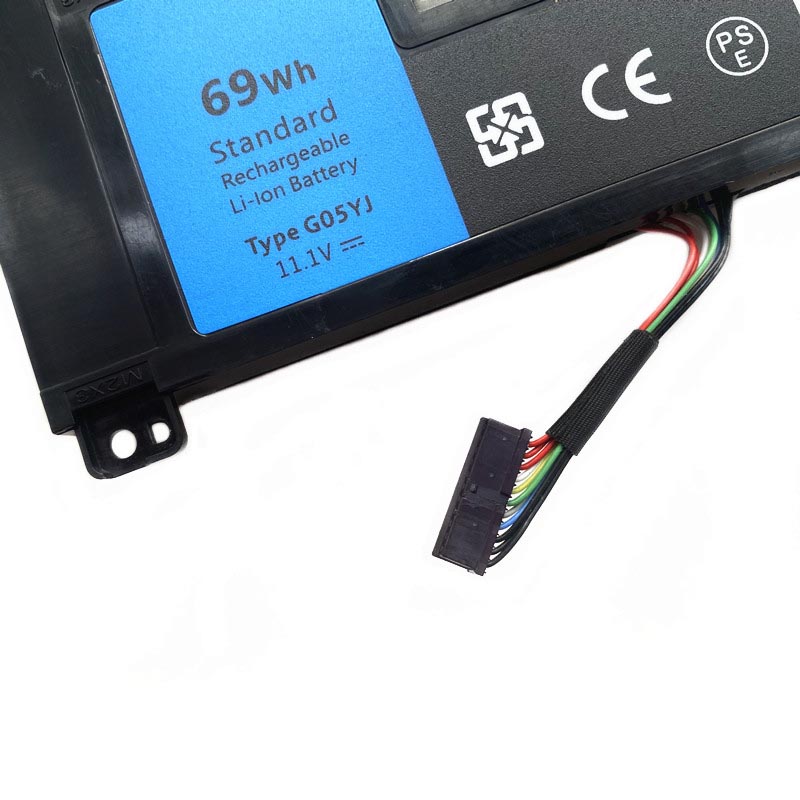 69Wh Dell Alienware M14x R3 Accu Batterij