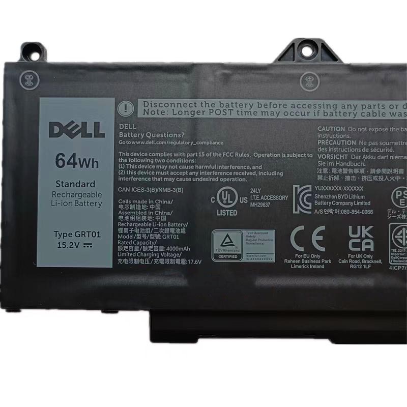 Origineel 4000mAh 64Wh Dell OVDX57 VDX57 Accu Batterij