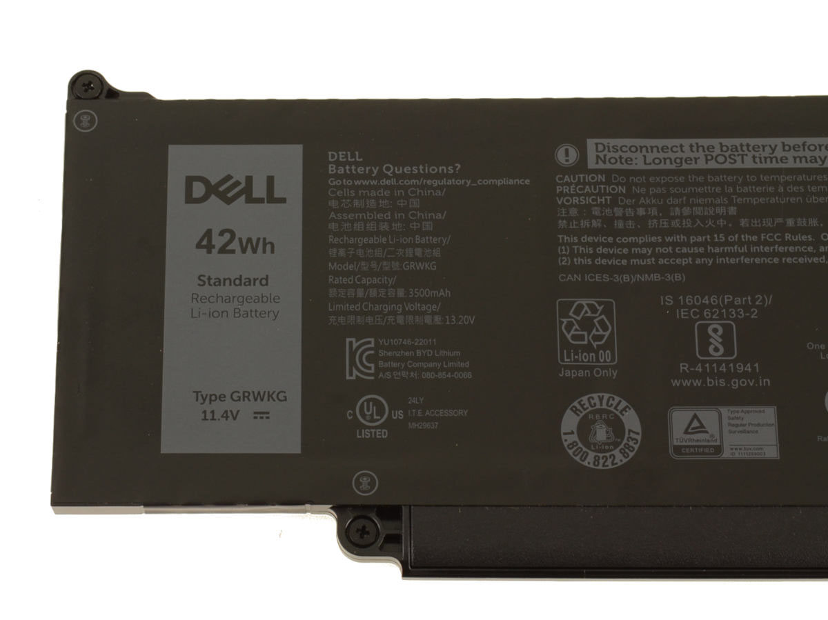 Origineel 42Wh 3500mAh Dell Latitude 3450 2024 Accu Batterij