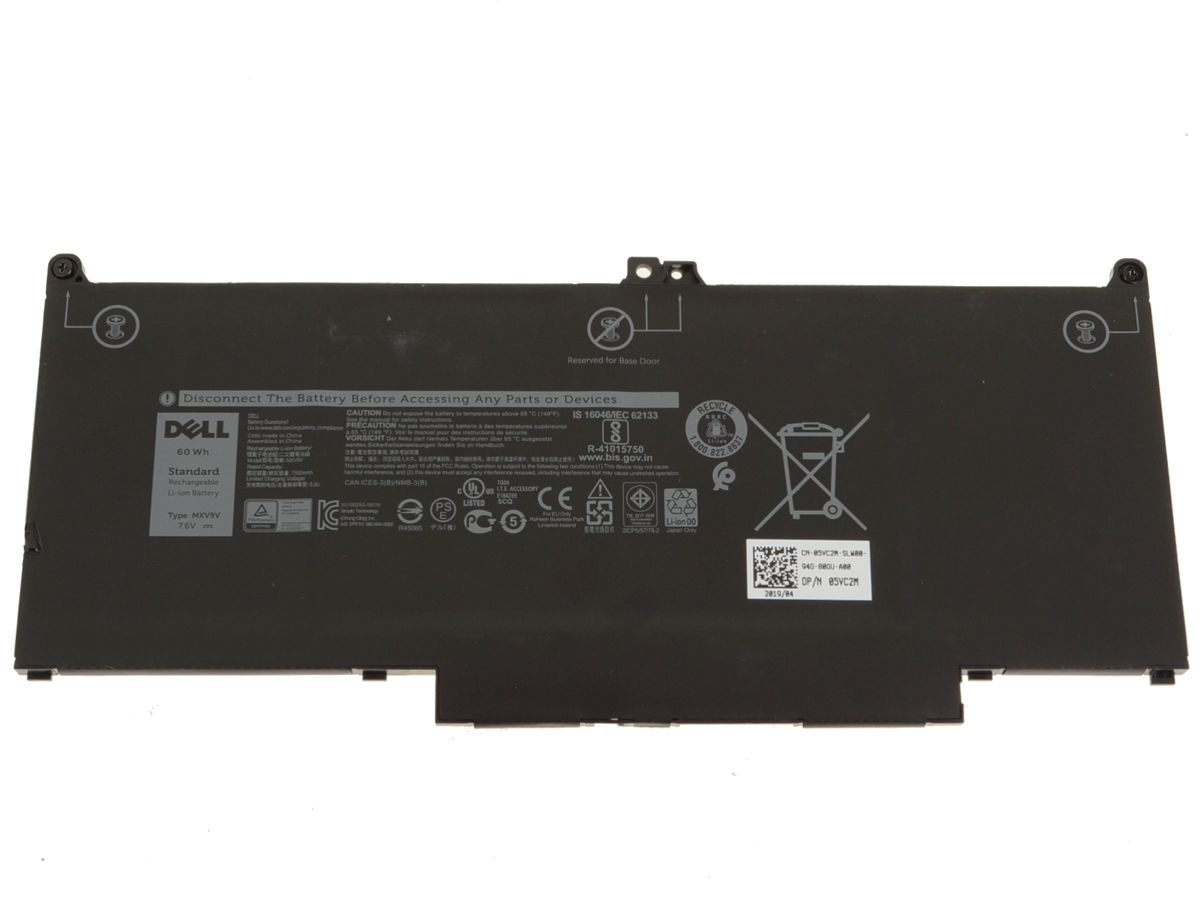 Originele 7500mAh 60Wh Dell 05VC2M MXV9V Accu Batterij