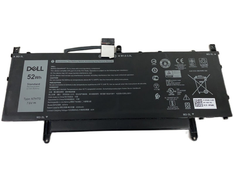 Originele 6840mAh 52Wh Dell Latitude 9510 Accu Batterij