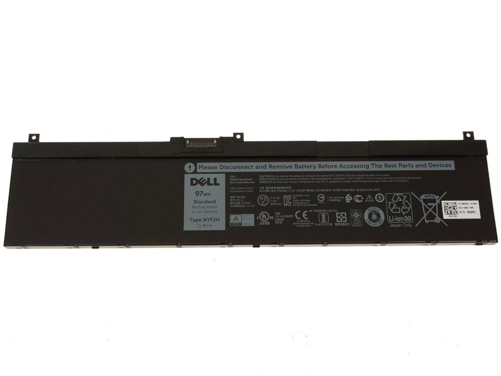 Origineel 97Wh 6-Cellen Dell 5TF10 7M0T6 Accu Batterij