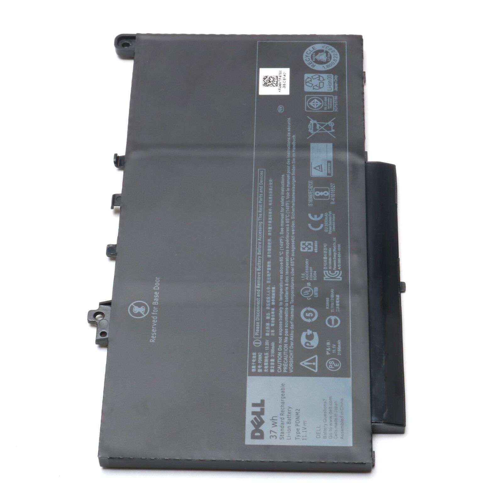 Origineel 11.1V 37Wh Dell Latitude 12 E7270-751C6 Accu Batterij