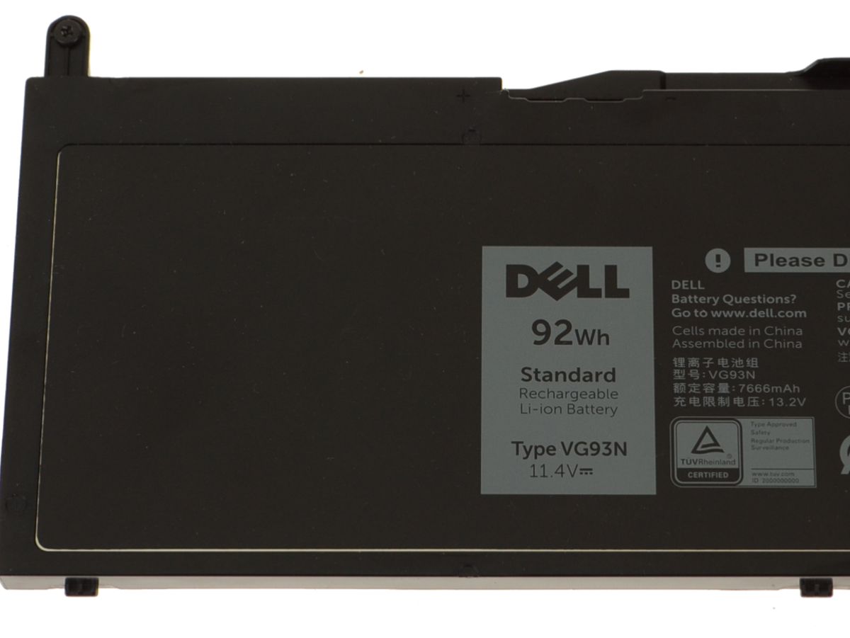 11.4V 7666mAh/92Wh/6-Cellen Dell Precision 15 3530 P60F002 Accu Batterij