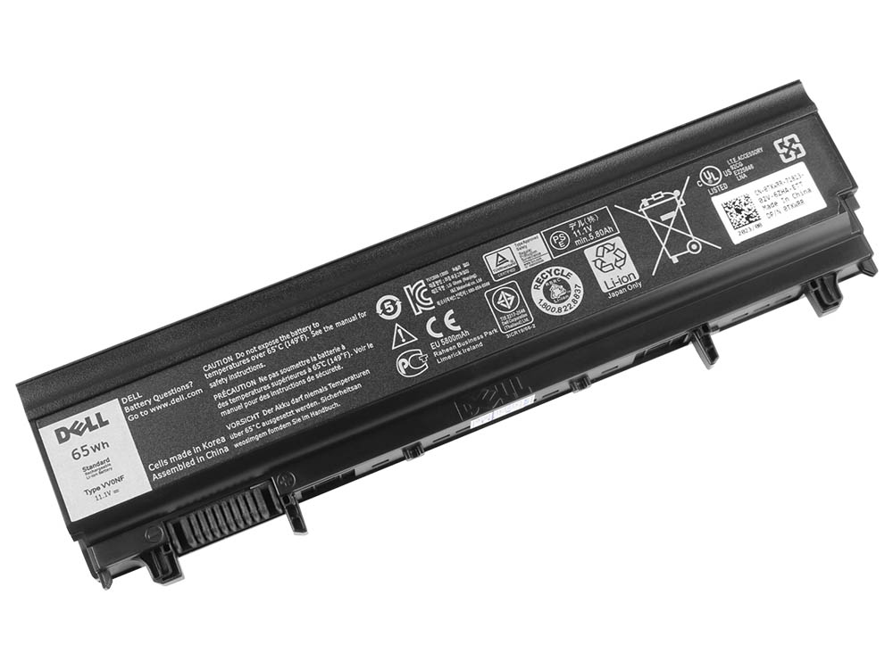 Origineel 11.1V 65Wh/6-Cellen Dell Latitude E5540 5540-2754 Accu