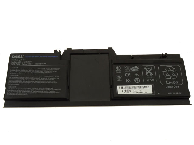 Origineel 42Wh 6 Cellen Dell Latitude XT Tablet Accu Batterij