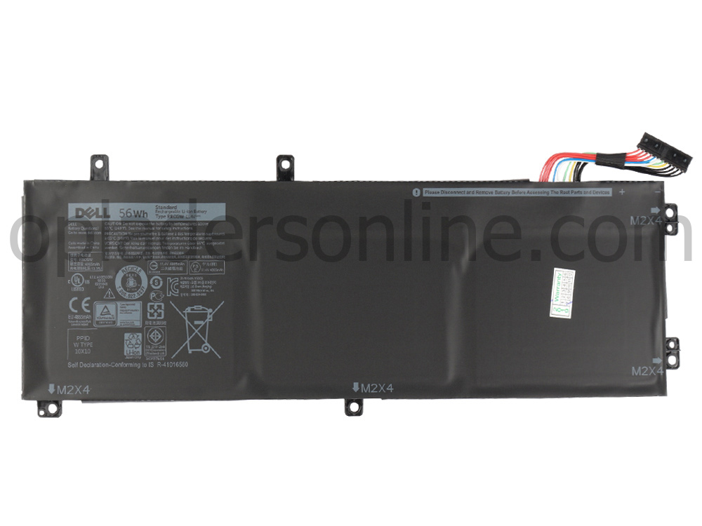 Origineel 56Wh Dell Precision 5510 M5510 Workstation Accu Batterij