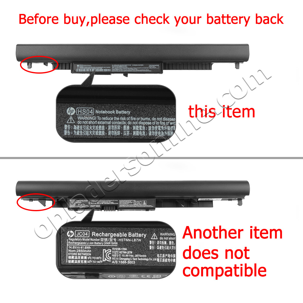 Origineel 41Whr HP 15-ac181nd 15-ac182nd Accu Batterij