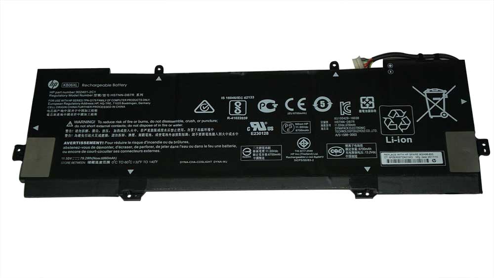 Originele 6860mAh 79.2Wh 6-Cellen HP KB06XL TPN-Q179 Accu Batterij