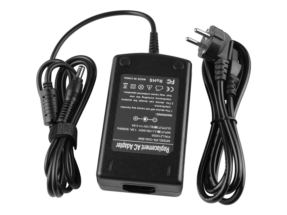 Lenco LED 2412 Odys Fino+ X22 LED TV AC Adapter Voeding Oplader