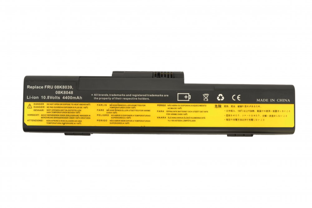 Originele 48Wh 4400mAh 6 Cellen Lenovo 02K7039 02K7040 Accu Batterij