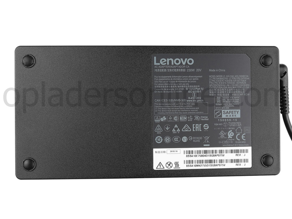 230W Lenovo Legion Y540-15IRH 81SX00B2GE Adapter Voeding Oplader