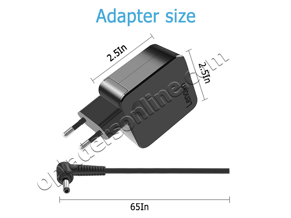 Origineel 45W Lenovo ADP-45DW C Adapter Voeding Oplader + Gratis Koord