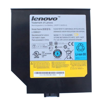 Originele 3783mAh 42Wh 2-Cellen Lenovo K47 K47G K47A Accu Batterij