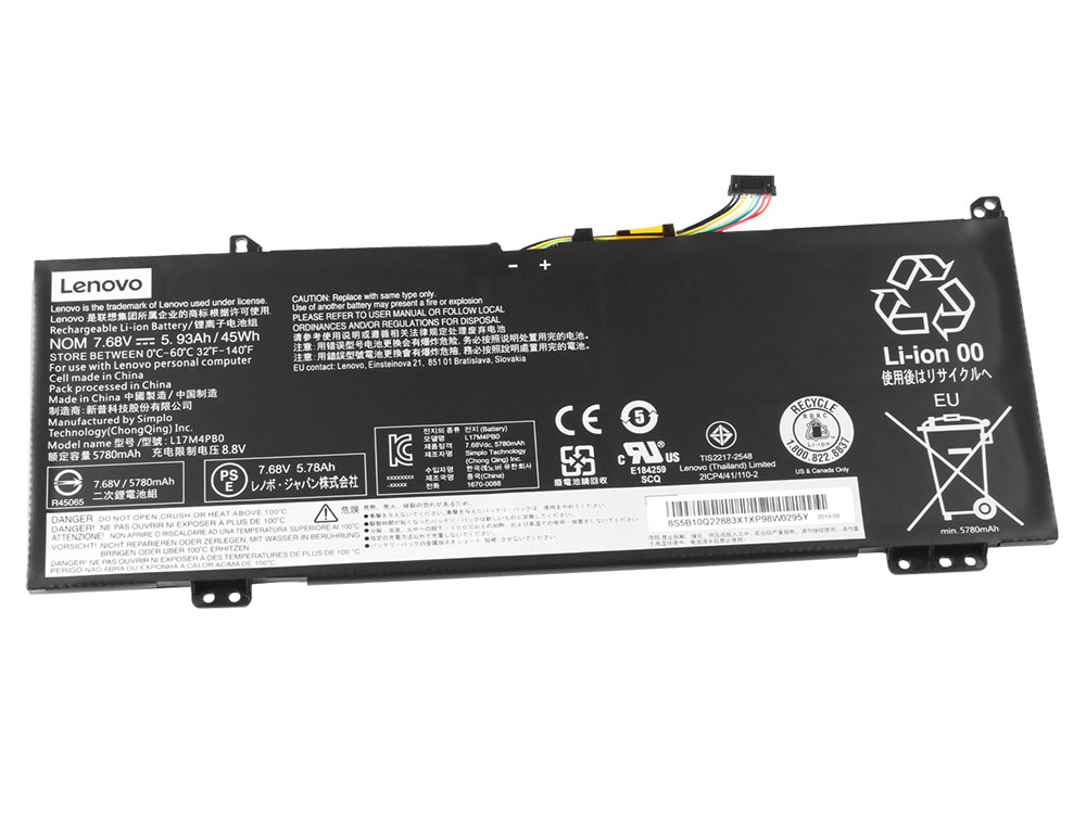 Origineel 5928mAh 45Wh 4-Cellen Lenovo Yoga 530-14IKB 81EK Accu Batterij