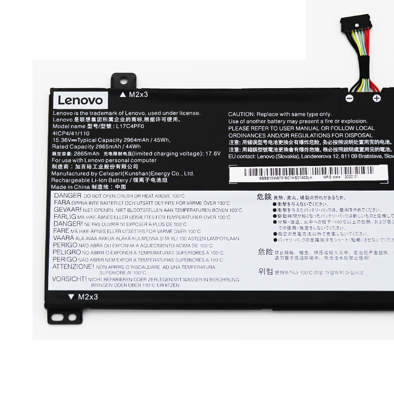 Originele 2964mAh 45Wh Lenovo Ideapad S530-13IWL 81J7 Accu Batterij