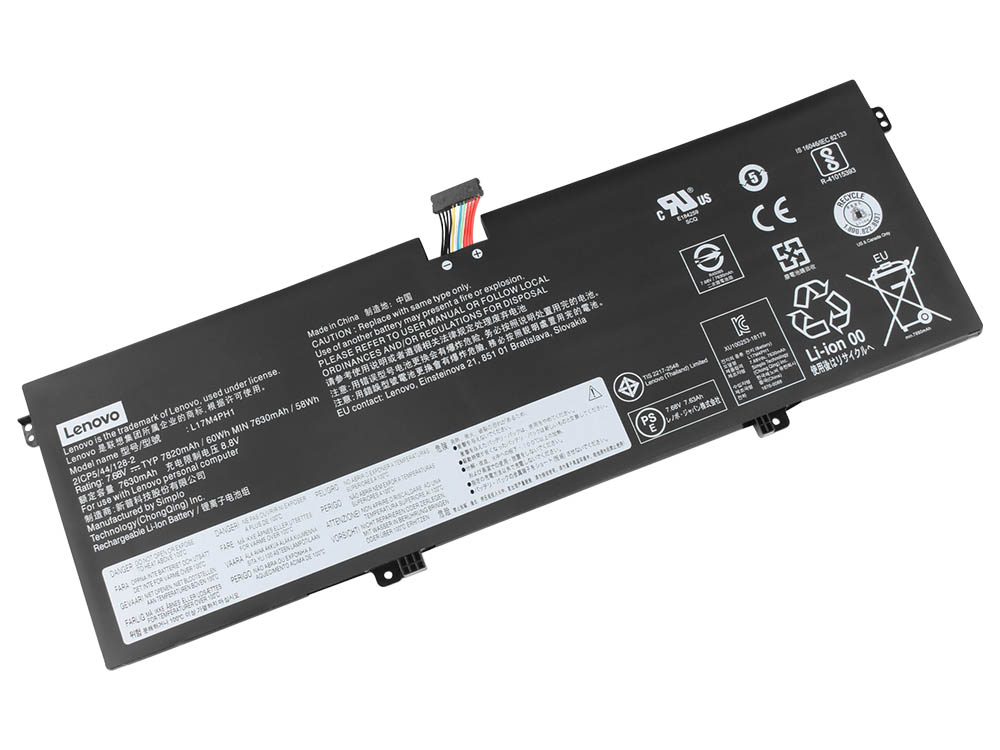 Originele Lenovo Yoga C930-13IKB 81C4 Accu 7820mAh 60Wh 4-Cellen